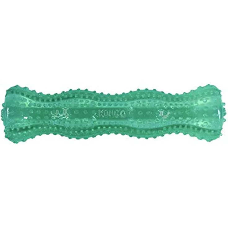 KONG - Squeezz Dental Stick – Einzigartige Flexible Textur, Zahn- und Zahnfleischreinigung Hundespielzeug – für mittelgroße und große Hunde