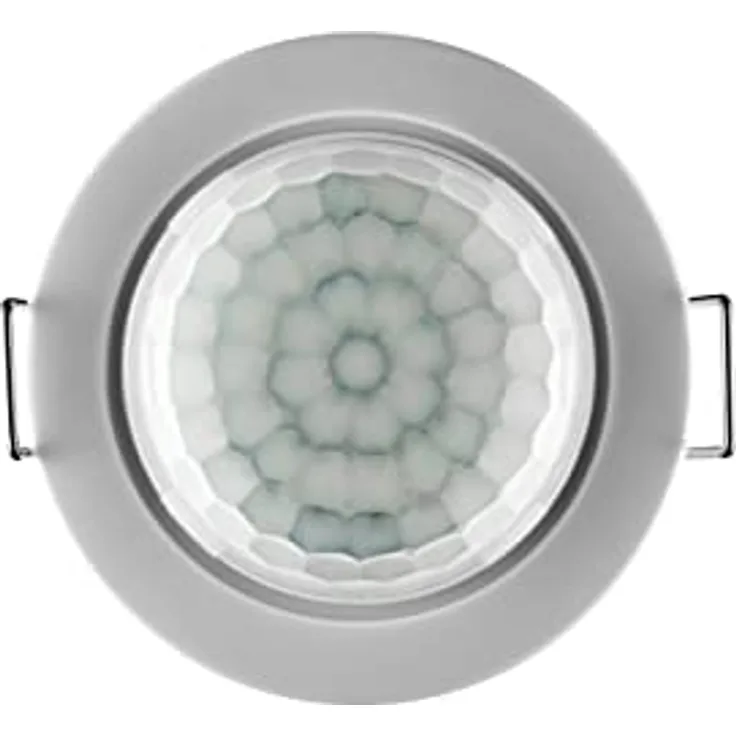 GRÄSSLIN 18.06.0028.1 talis 360 E Mini - Passiv-Infrarot Bewegungsmelder für Deckenmontage DE im Innenbereich I 1-Kanal I 360° Erfassungswinkel I LED 200W I Glüh- und Halogen 1000W