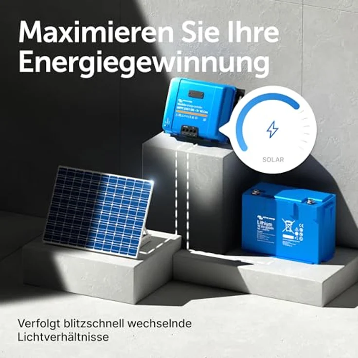 Victron Energy BlueSolar 250/100 VE.Can, MPPT Solarladeregler mit 100A, flexibel für 12/24/48V, hochwirksam und programmierbar – Bild 5