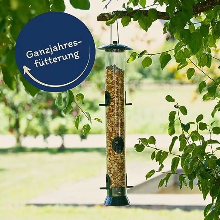 Lyra Pet® | 25 kg Erdnusskerne Splits Gemischt Blanchiert & mit Haut | Ballaststoffreiches Wildvogelfutter | Teilblanchierte, Geteilte Erdnüsse | Ideal im Sommer & Winter | Energiequelle für Wildvögel – Bild 3