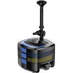 Mauk UV-C Kassetten Teichfilter System | Unterwasser Komplettset mit Pumpe & UV Lampe | Reinigung & Fontäne
