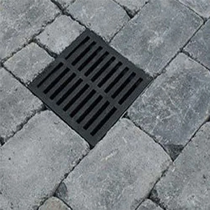 Marley Gussrost 196x196mm, Einlaufrost aus Gusseisen, frostbeständig, PKW befahrbar Klasse B 125 – Bild 4