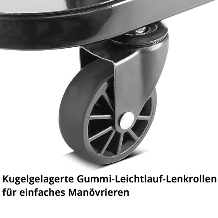 Stahlwerk Werkstatthocker WRS-135 ST, Werkstatt-Rollsitz bis 135 kg belastbar mit Dosenhaltern und Werkzeughalter, pulverbeschichtet – Bild 5