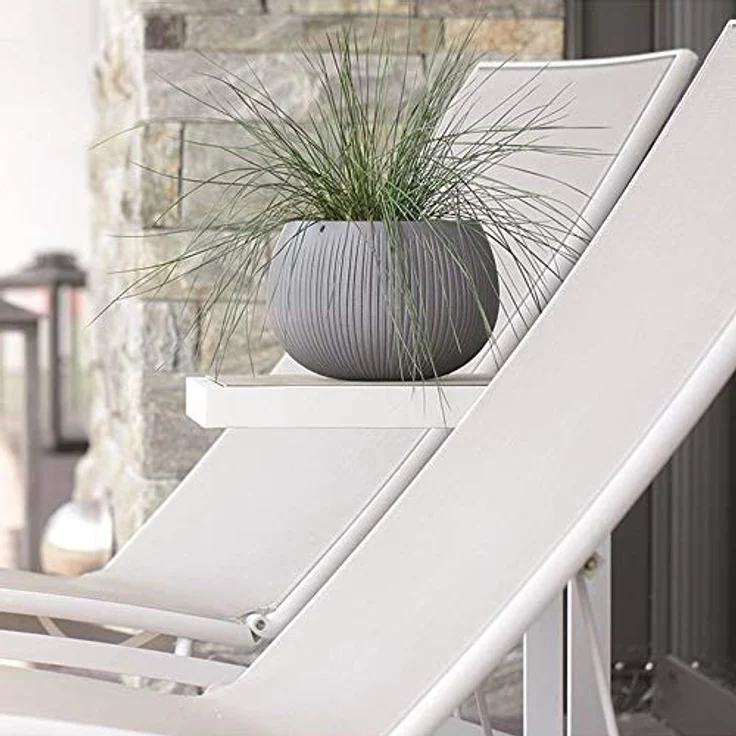 Prosperplast BETON BOWL de plástico CON depósito en color Cemento, 19,5 (alto) x 29 (ancho) x 29 (profundo) cms – Bild 4