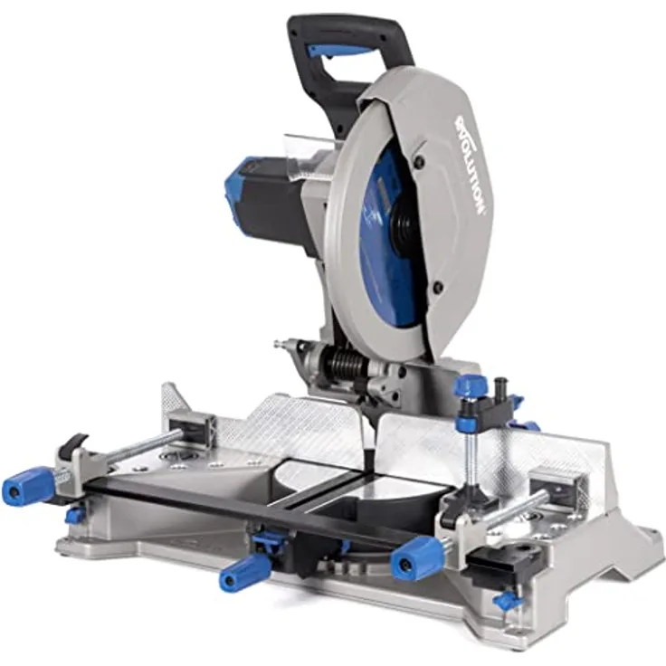 Evolution S355MCS Metall-Gehrungssäge 2200W, 355mm Kappsäge für Metall, +/- 46° Gehrungsbereich, CNC-Basis, Profi-Trockenschnitt-Technologie