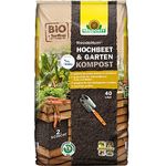 Neudorff NeudoHum Hochbeet- & GartenKompost unkrautfreier, gleichmäßig zersetzter Kompost für leckeres Gemüse im Hochbeet - 40 Liter