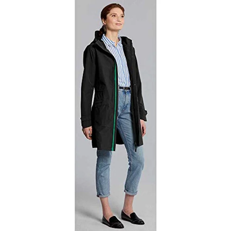 Basil Mosse, Damen Velojacke, wasserdicht und atmungsaktiv, Schwarz, XL – Bild 5