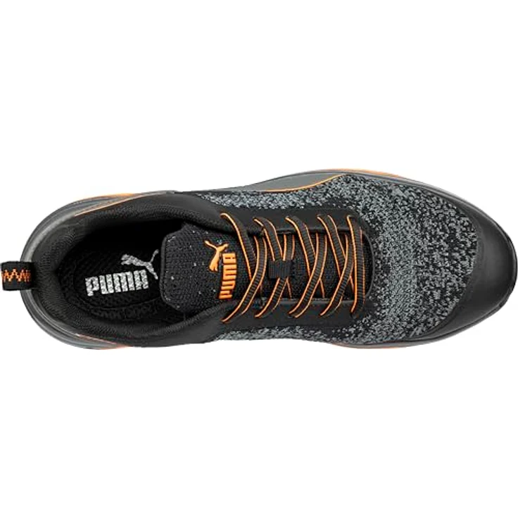 Puma Halbschuh CHARGE ORANGE LOW, ESD HRO SRC S1P, Gr. 40, mit IMPULSE.FOAM® Dämpfung und rutschfester Gummilaufsohle – Bild 3