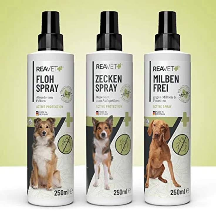 ReaVET Anti Milben Spray 500ml für Hund, Katze & Pferd – Natürliches Mittel gegen Milben bei Hunden oder Katzen, Milbenspray mit Soforteffekt gegen Juckreiz und Befall, Milben sicher entfernen – Bild 5