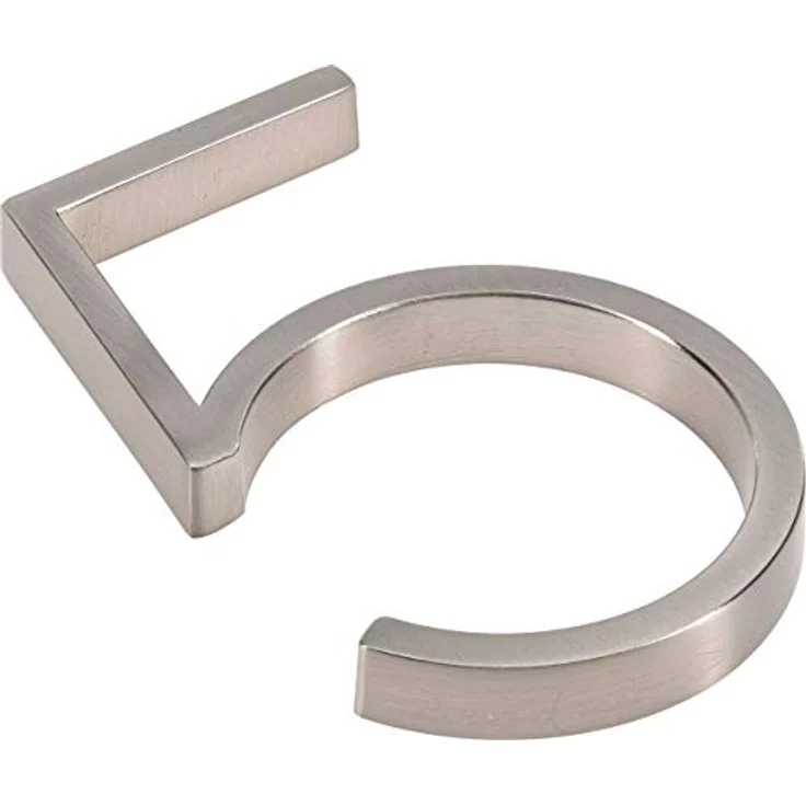 Distinctions 844705, gebürstetes Nickel, Hausnummer 5, schwimmend, 12,7 cm, Upgraded – Bild 4