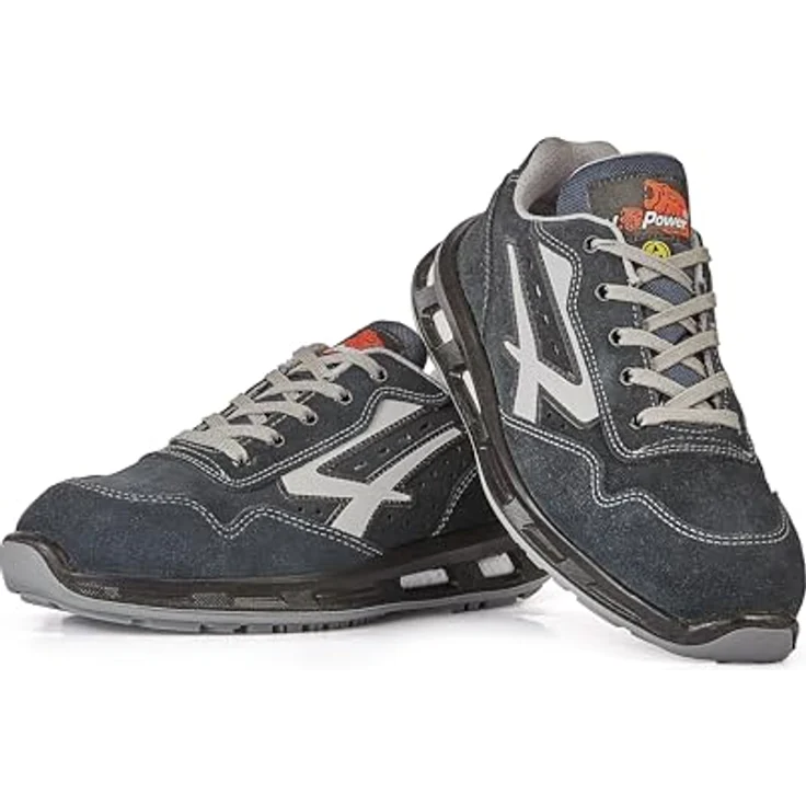 NORDWEST Sicherheitsschuh Emotion, Gr. 40, schwarz, Leder, S1P SRC EN20345, mit Aluminium-Airtoe und nicht-metallischem Durchtrittsschutz – Bild 5