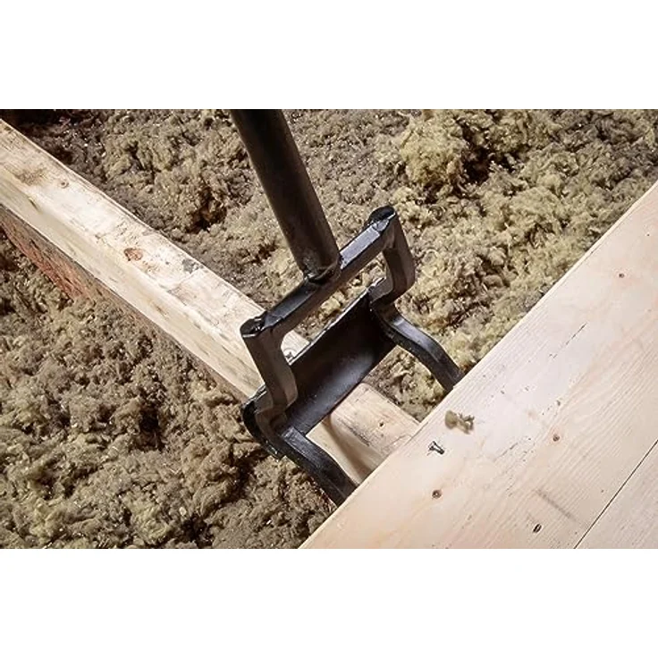 Roughneck Abbruch- und Hebelstange 970 mm, Brecheisen mit weichem Griff und langen flachen Krallen, ideal für Abbrucharbeiten – Bild 3