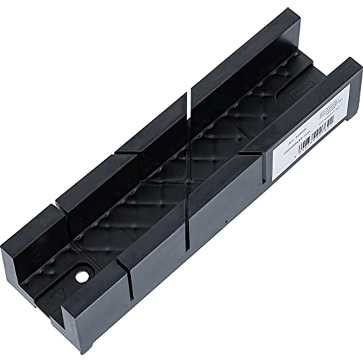 BGS 50855, Kunststoff-Gehrungslade für exaktes Sägen, für 45° und 90° Winkel, 245 x 65 x 48 mm, max. Schnitttiefe 30 mm, max. Schnittbreite 40 mm – Bild 1