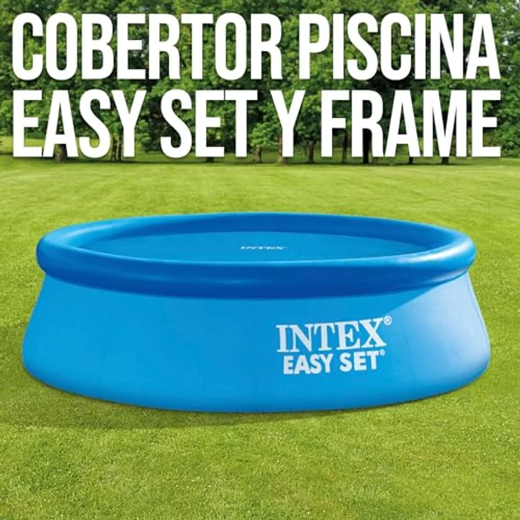 Intex Solarabdeckplane für Easy Frame Pool, isolierend, blau, Ø 457 cm – Bild 3
