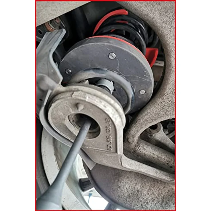KS Tools Drehmomentschlüssel Teleskop-Centerspanner-Satz für Audi und Seat, sicherer Ein- und Ausbau von Spiralfedern mit Überlastschutz im stabilen Kunststoffkoffer – Bild 8