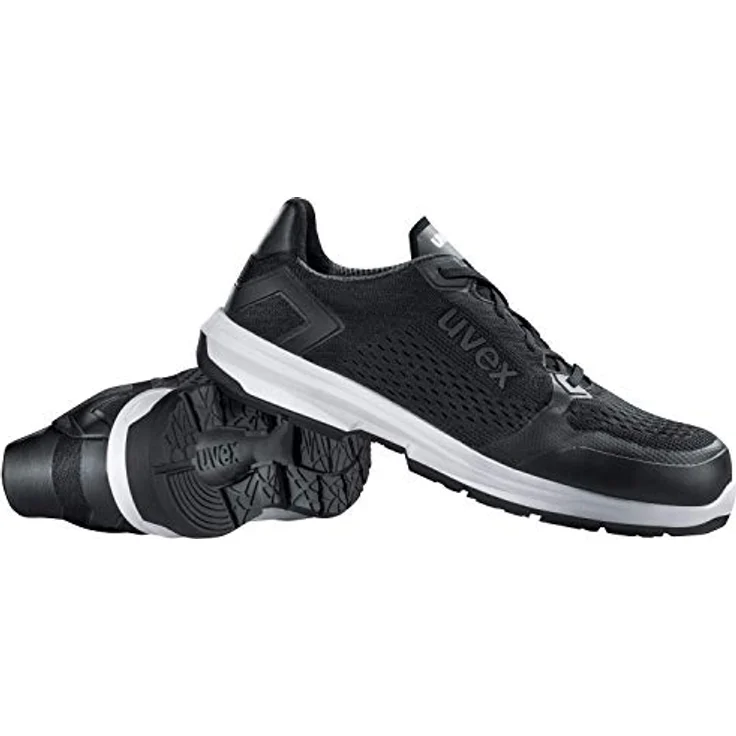 Uvex uvex 1 sport Sicherheitshalbschuhe S1 SRC, Textil, schwarz, rutschhemmende uvex xenova Zehenkappe, Klimakomfortfußbett – Bild 7