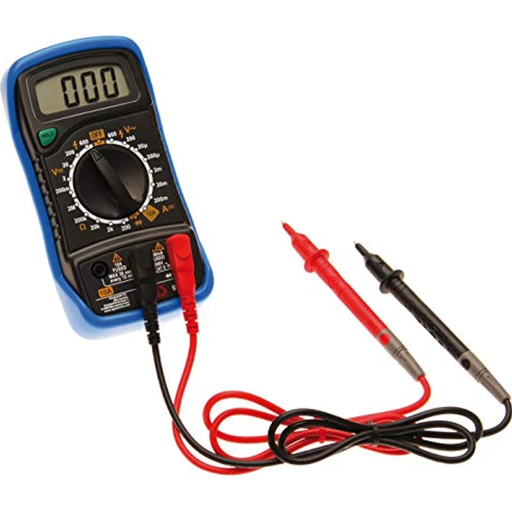 BGS 63402 | Digital-Multimeter | 3 1/2-stellig | mit Aufstellklappe | mit LCD-Anzeige | Strommessgerät – Bild 1