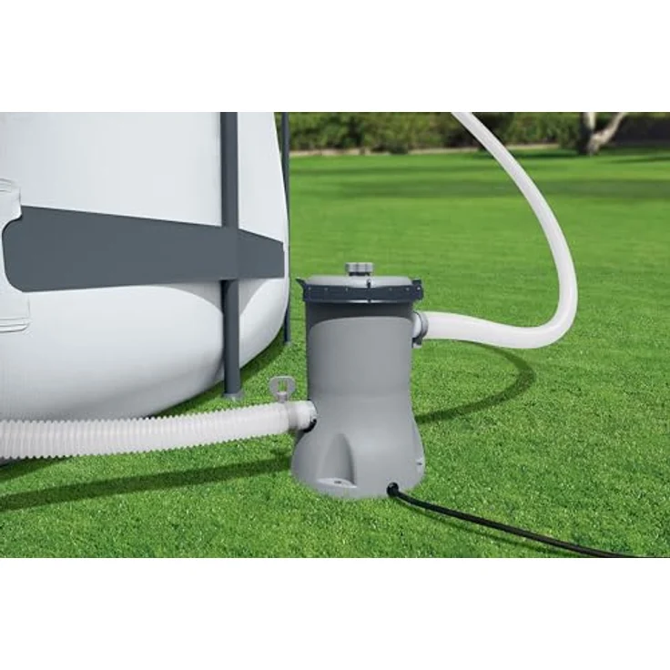 Bestway Flowclear Poolpumpe 2006L/h, Filtertyp II mit Zubehör zur Wasserreinigung – Bild 9