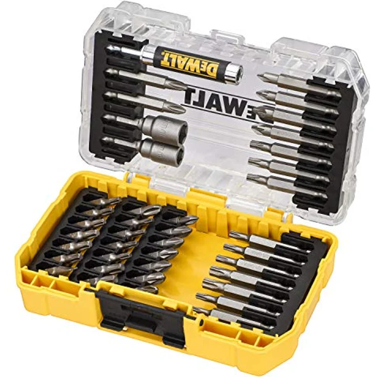 Dewalt Zubehör-Schrauber Bits Set, 40 teilig, PH/PZ/TX/SL mit magnetischem Antriebsleiter – Bild 2