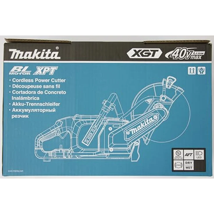 Makita CE003GZ02 Akku-Trennschleifer 40V max. Solo, 230 mm Trennscheibe, bürstenloser Motor, wasserdicht – Bild 15