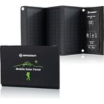 Bresser Solarpanel 21 W, ultra-kompaktes Solar Ladegerät mit monokristallinen Zellen und Cordura-Gewebe