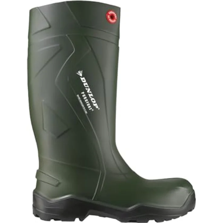 Dunlop® Purofort S5 Sicherheitsstiefel, Stahlkappe, rutschhemmende PU-Profilsohle, temperaturisolierend bis -20 °C, antibakterielles Innenfutter – Bild 3