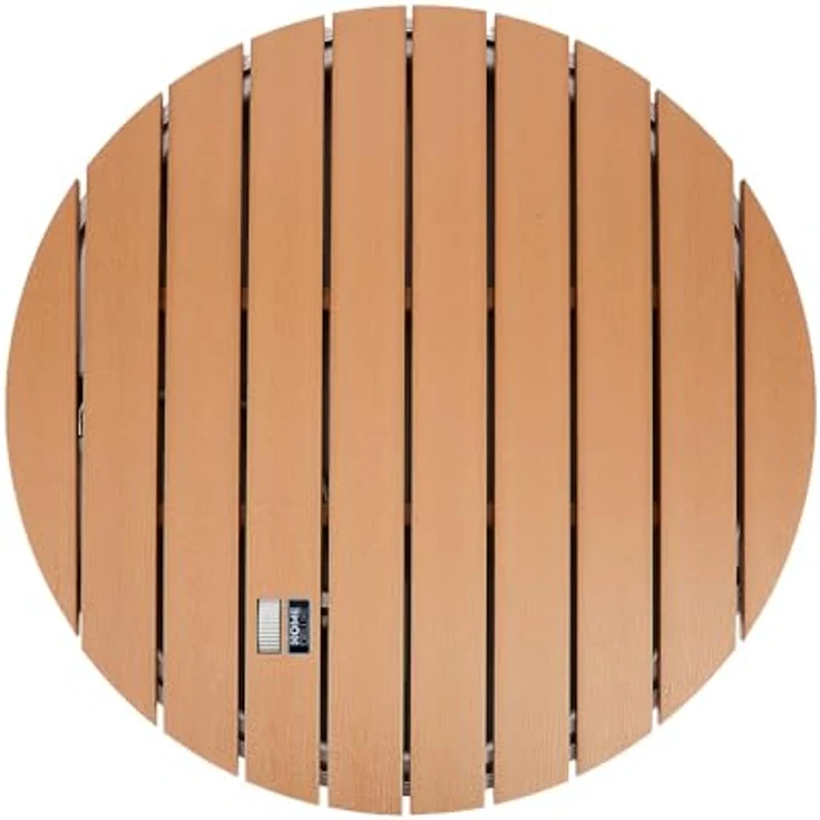 HOME DELUXE Gartendusche Bodendusche CALIA, Teak, bis zu 4 m Wasserfontänen, 18 Düsen, witterungsbeständige WPC-Bodenplatte – Bild 5