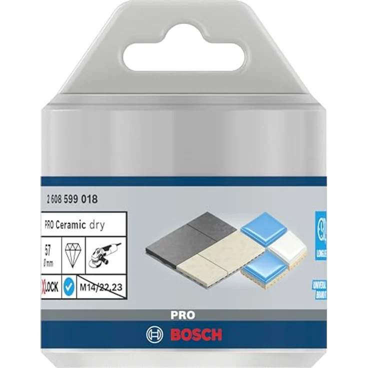 BOSCH Pro Core Cutter dry, Diamanttrockenbohrer Ø 57 mm, X-Lock für harte Fliesen und Stein – Bild 2