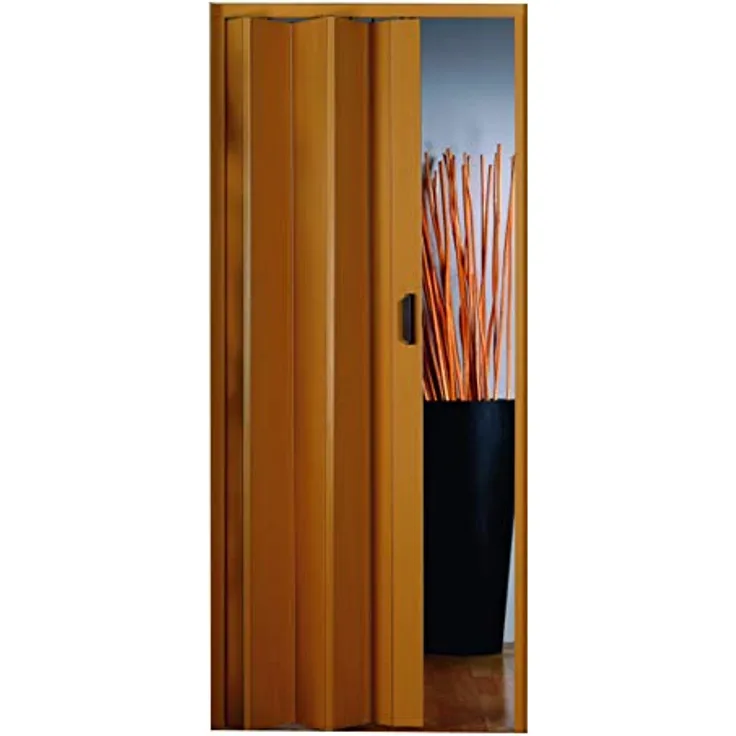 Kunststoff - Falttür Monica Eiche pastell/frasino 83x202 cm doppelwandig