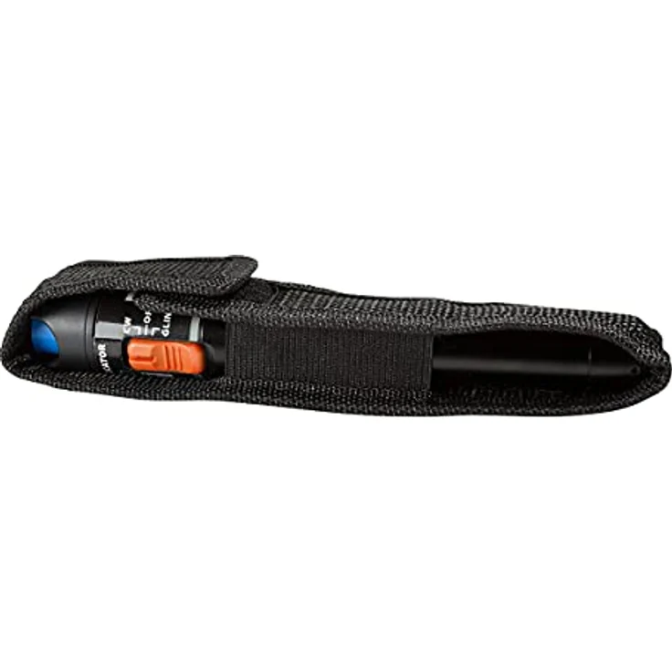 LogiLink LOGILINK LWL-Durchgangsprüfer WZ0049, optisches Testwerkzeug für Glasfaser, 10 mW, robustes Aluminiumgehäuse schwarz – Bild 5
