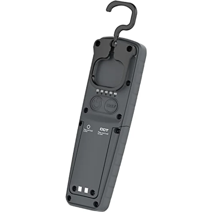 Scangrip SUNMATCH 4, wiederaufladbare LED-Arbeitsleuchte mit 500 Lumen, stufenlosem CCT-Scan von 2500 K bis 6500 K, tragbar mit Magnet und Taschenclip, wasserdicht (IP65) – Bild 4