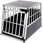 ZOOMUNDO ALU TRANSPORTBOX HUNDEBOX REISEBOX HUNDETRANSPORTBOX 1 TÜRIG Premium - Preisvergleich