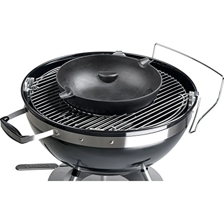 Tepro Guss-Wok Einleger, für Hauptrost 57 cm durchmesser 8568, schwarz, 35,3 x 35,3 x 10 cm, 8580 – Bild 5