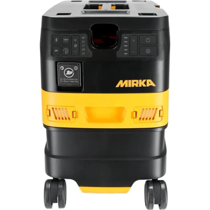 MIRKA Staubsauger DEXOS 1217 M AFC Nass-/Trockensauger Schlauch 4m MIX12171221, Kompakter & leiser Profi-Staubsauger mit Bluetooth®-Kopplung & HEPA-Filter, 17-Liter-Behälter, blau – Bild 3