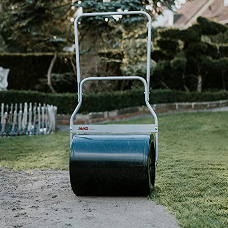 AL-KO GW50 Gartenwalze GW 50, 50 cm Arbeitsbreite, Gewicht mit Sandfüllung 120 kg oder mit Wasser 72 kg, stabile Ausführung in Stahlblech, inkl. Schmutzabstreifer – Bild 3
