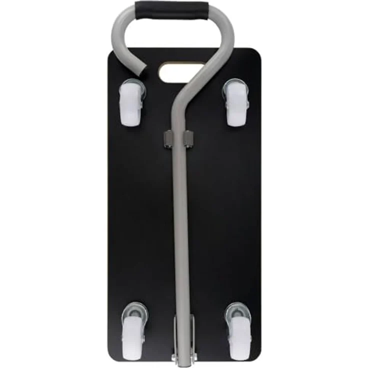 Toolcraft TO-9972441 Transportroller, Spanplatte mit 250 kg Traglast, 4 schwingungsgedämpfte Lenkrollen, rutschfeste Oberfläche – Bild 3
