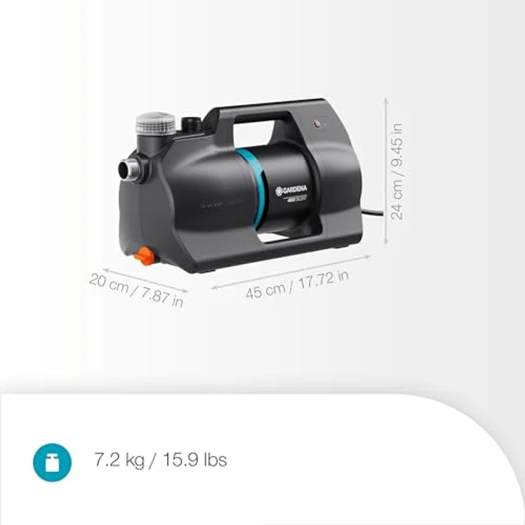 Gardena Haus- & Gartenautomat 4600 Silent, Wasserpumpe mit 4600 l/h Fördermenge, 4,0 bar Druck und automatischer Ein-/Ausschaltfunktion – Bild 6