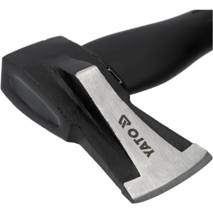 TRIZERATOP Spaltaxt, Handbeil 1000g aus gehärtetem C45-Stahl, mit glasfaserverstärktem Kunststoffgriff, ideal für Holzspaltung bis 18 cm – Bild 8