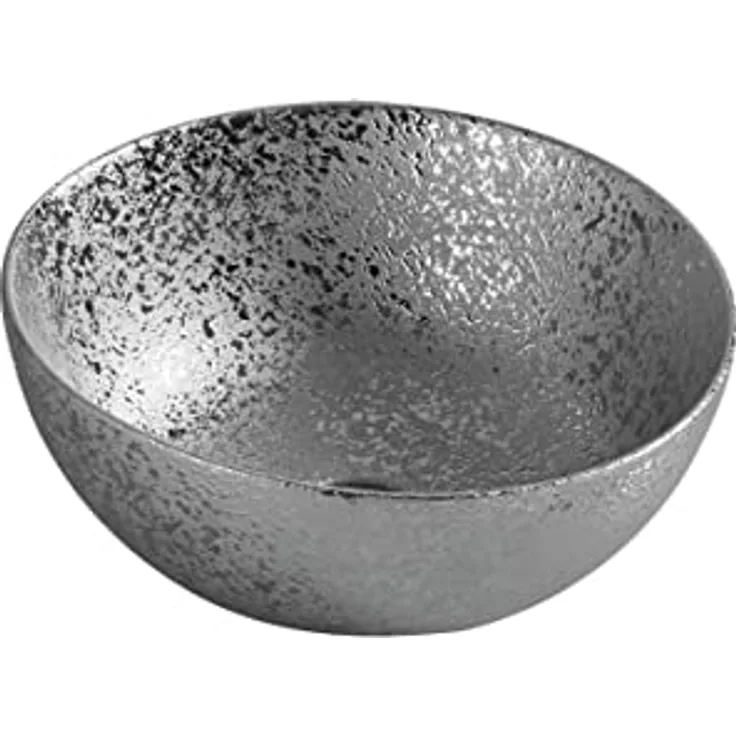 Aufsatzwaschtisch OSIRIS rund, Silver, 35,8 cm