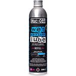 Muc-Off Wet Chain Lube Nass Kettenöl Fahrrad, 300 ml - Biologisch Abbaubares Schmierfett Kettenfett, Kettenspray Fahrrad, Für alle Arten von Fahrrädern - Formuliert für Nasse Wetterbedingungen