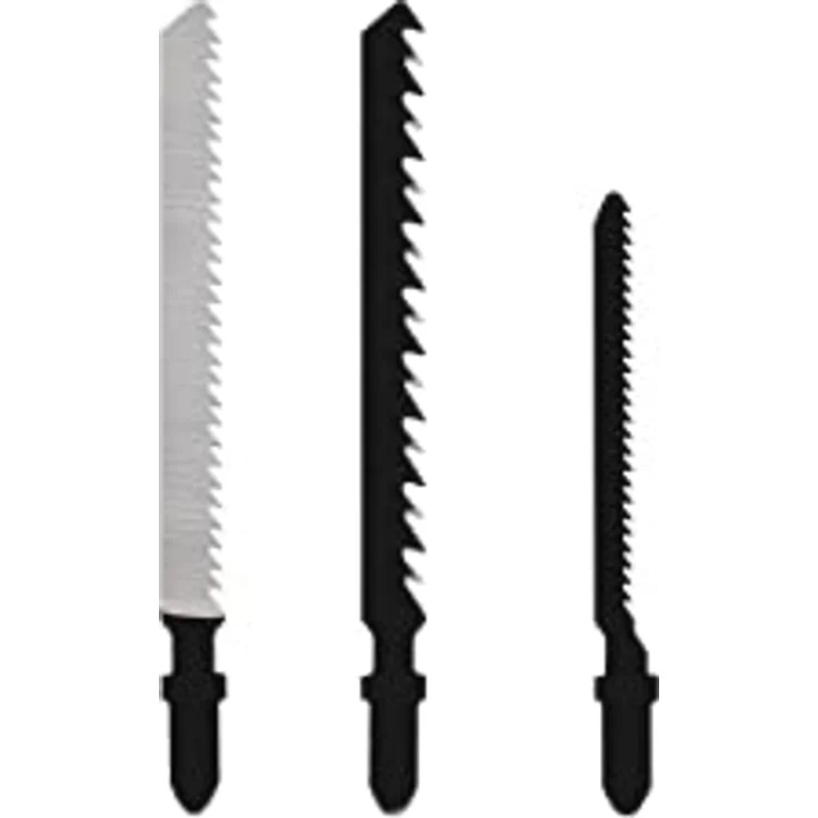 SKIL 4190 AA Stichsäge (400 W Motor, Schnitttiefe von 65 mm, mit 3 Sägeblättern für Holz geliefert, für gerade und kurvenförmige Schnitte) F0154190AA – Bild 5