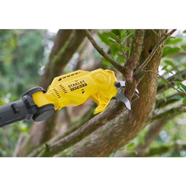 STANLEY BOOM GARTENSCHERE V20 SFMCPP632B, batteriebetriebene Astschere mit teleskopischem Design und einstellbarem Neigungswinkel – Bild 7