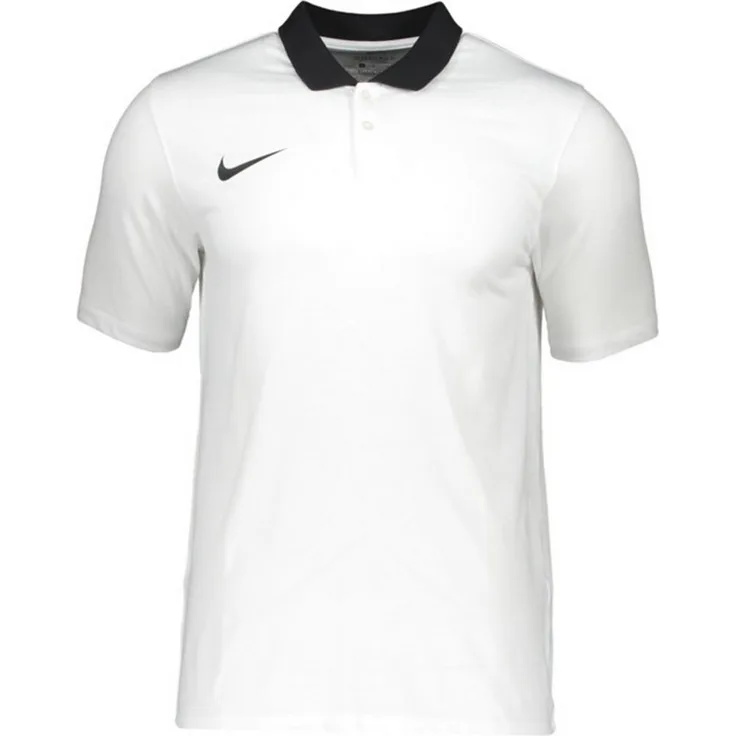 Nike Poloshirt Polo Club TEAM 20, weiß/schwarz, mit Dri-FIT-Technologie