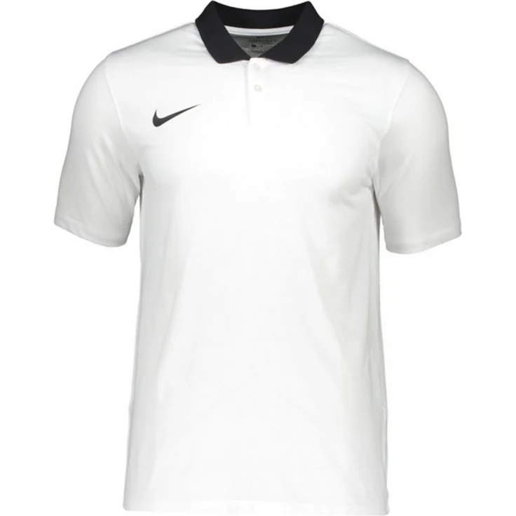 Nike Poloshirt Polo Club TEAM 20, weiß/schwarz, mit Dri-FIT-Technologie – Bild 1