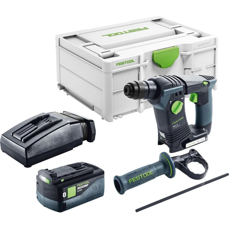 Festool BHC 18-Basic Akku Bohrhammer 18 V, 1,8 J SDS Plus Brushless ...