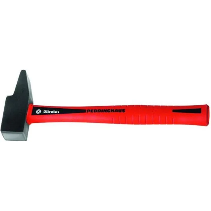 MOB Peddinghaus Schlosserhammer, französisches Modell mit "Ultratec"-Stiel, 200 g, gehärteter Stahl, vibrationsdämpfend