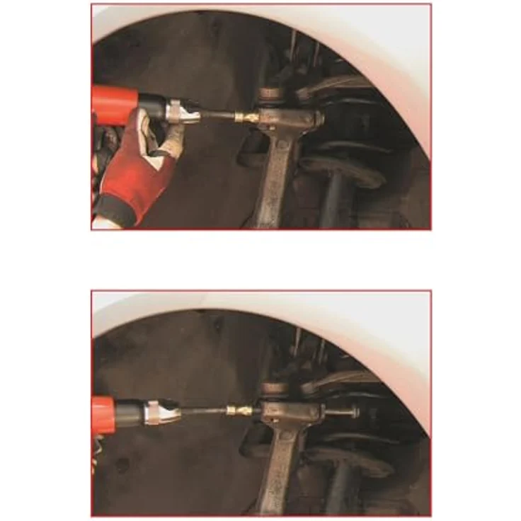 KS Tools 700.5635 Klemmschrauben-Austreiber-Satz, 3-tlg. aus Spezialstahl für VW/Audi Fahrzeuge – Bild 5
