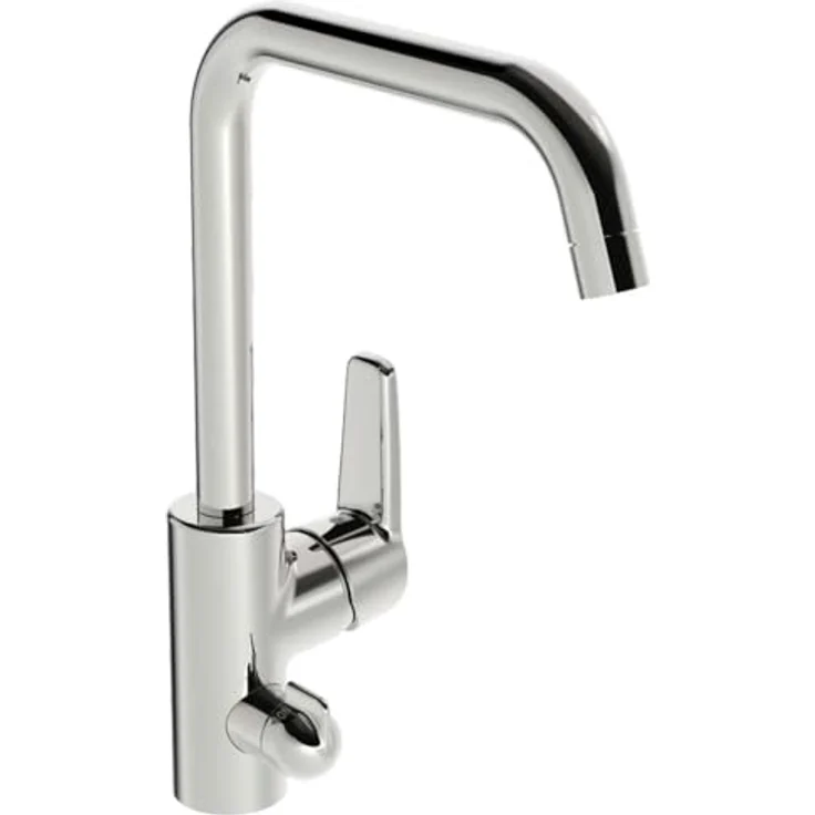 HANSA Hansapolo Küchenarmatur mit Spülmaschinenventil, Ausladung 203 mm, Durchflussmenge 12 l/min – Bild 1