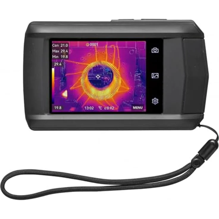 Benning TC 30, Wärmebildkamera mit 256 x 192 Pixel Auflösung, WLAN und IP54 Schutzart – Bild 2
