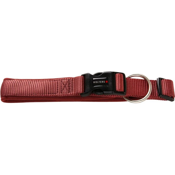 Wolters Hunde-Halsband Professional Comfort, extra breites Halsband in rost rot, waschbar bei 30°C – Bild 1